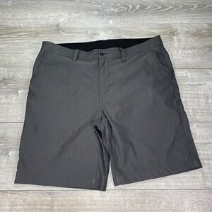 prAna Shorts Mens 38 Charcoal‎ Stretch Hiking 9 Inch Inseam Quick Dry Zip Pocket